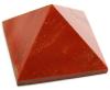 Pyramide - Jaspe rouge 3cm