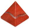 Pyramide - Jaspe rouge 3cm
