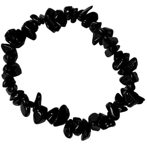 Bracelet baroque - Obsidienne Noire