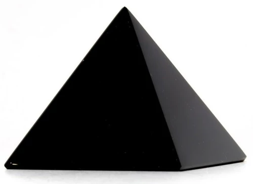 Pyramide - Obsidienne noire 9,5 cm