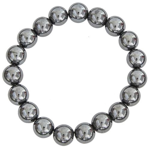Bracelet Hématite - Perles env. 6mm